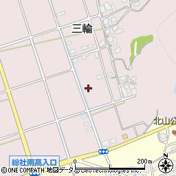岡山県総社市三輪127周辺の地図