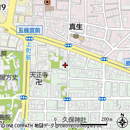 ルーマニア名誉領事館（大阪）周辺の地図