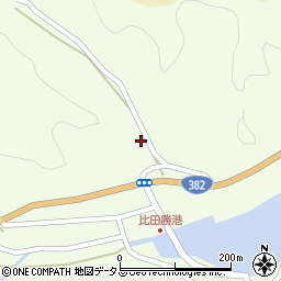 長崎県対馬市上対馬町比田勝878周辺の地図