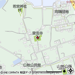 岡山県倉敷市山地268周辺の地図