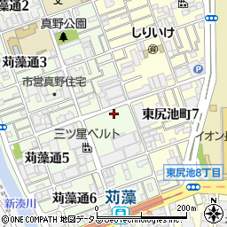 三ツ星ベルトコンベヤ株式会社　神戸事業所　営業周辺の地図
