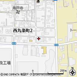 株式会社川本製作所　奈良営業所周辺の地図