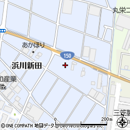 静岡県掛川市浜川新田1316周辺の地図