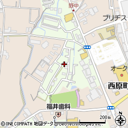 三重県名張市東田原2612-19周辺の地図