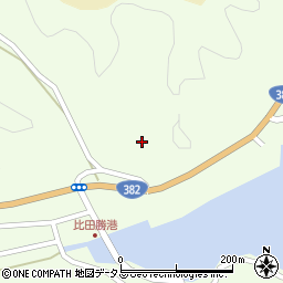 長崎県対馬市上対馬町比田勝954-1周辺の地図