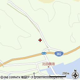 長崎県対馬市上対馬町比田勝883-1周辺の地図
