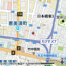 日本橋東モータープール周辺の地図