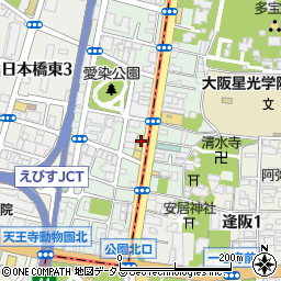フィアット大阪中央周辺の地図