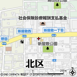 株式会社研美社周辺の地図