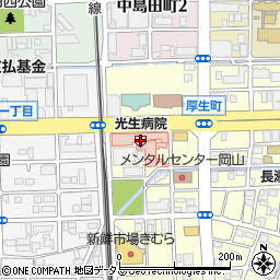 香川銀行光生病院 ＡＴＭ周辺の地図