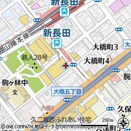 ホテルウィングインターナショナル神戸新長田駅前周辺の地図