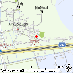 岡山県岡山市北区西花尻191周辺の地図