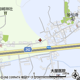 岡山県岡山市北区西花尻21周辺の地図
