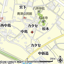 愛知県田原市神戸町カタセ48-1周辺の地図