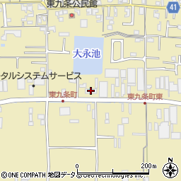 ガラージュモリ板金塗装工場周辺の地図