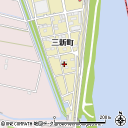 静岡県浜松市中央区三新町758周辺の地図