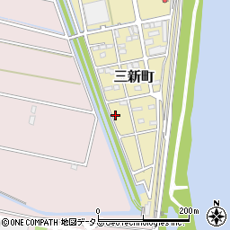 静岡県浜松市中央区三新町754周辺の地図