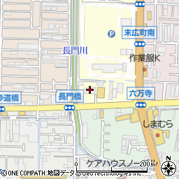 瓢箪山変電所周辺の地図