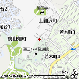 兵庫県神戸市須磨区奥山畑町15周辺の地図