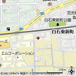 岡山県岡山市北区白石東新町12周辺の地図