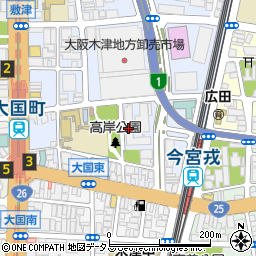 市営敷津東住宅周辺の地図