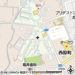 三重県名張市東田原2612-33周辺の地図