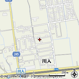 岡山県岡山市北区川入1016-3周辺の地図