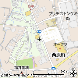 三重県名張市東田原2614周辺の地図