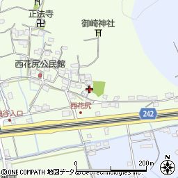 岡山県岡山市北区西花尻190-1周辺の地図