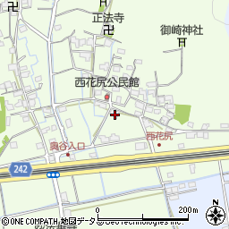 岡山県岡山市北区西花尻1161周辺の地図
