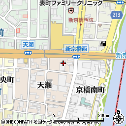 岡山県岡山市北区天瀬3周辺の地図