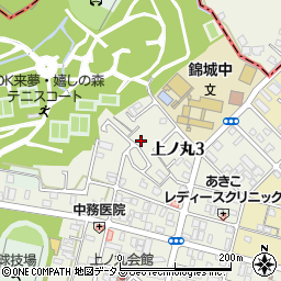 兵庫県明石市上ノ丸3丁目7-12周辺の地図
