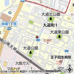 読売新聞西新町ＹＣ周辺の地図