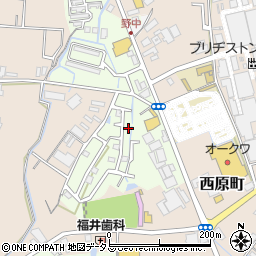 三重県名張市東田原2612-34周辺の地図