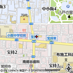 セカンドストリート　東大阪宝持店周辺の地図
