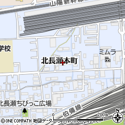 岡山県岡山市北区北長瀬本町12-30周辺の地図