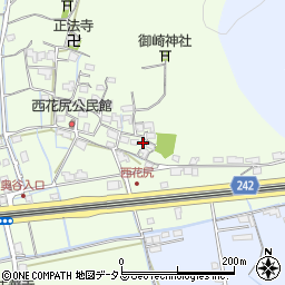 岡山県岡山市北区西花尻193-1周辺の地図