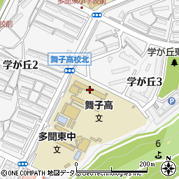 兵庫県立舞子高等学校周辺の地図