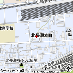 岡山県岡山市北区北長瀬本町12-37周辺の地図