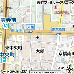 岡山県岡山市北区天瀬2周辺の地図