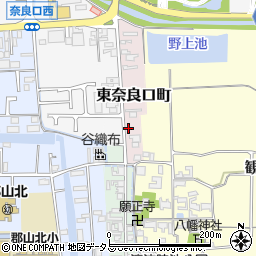 奈良県大和郡山市東奈良口町9周辺の地図