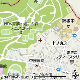 兵庫県明石市上ノ丸3丁目7-27周辺の地図
