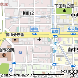 広島銀行岡山南支店周辺の地図