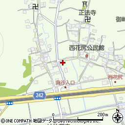 岡山県岡山市北区西花尻740周辺の地図