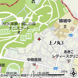 兵庫県明石市上ノ丸3丁目7-20周辺の地図
