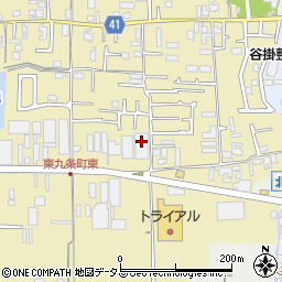 トヨタモビリティパーツ奈良支社周辺の地図