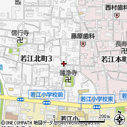 前田駐車場周辺の地図