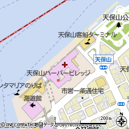 鶴橋風月 天保山店周辺の地図