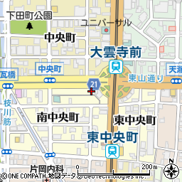 エナジーサプライ　岡山支店周辺の地図