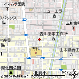 アズマ木型株式会社周辺の地図